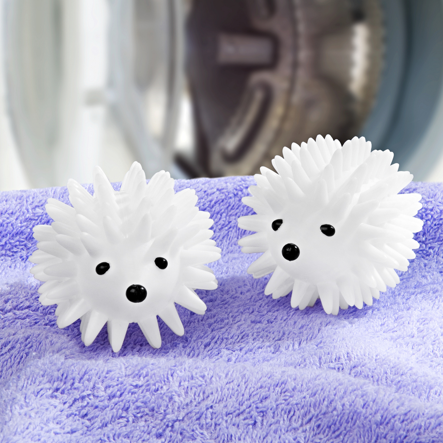Lot de 2 balles pour linge, Hérisson