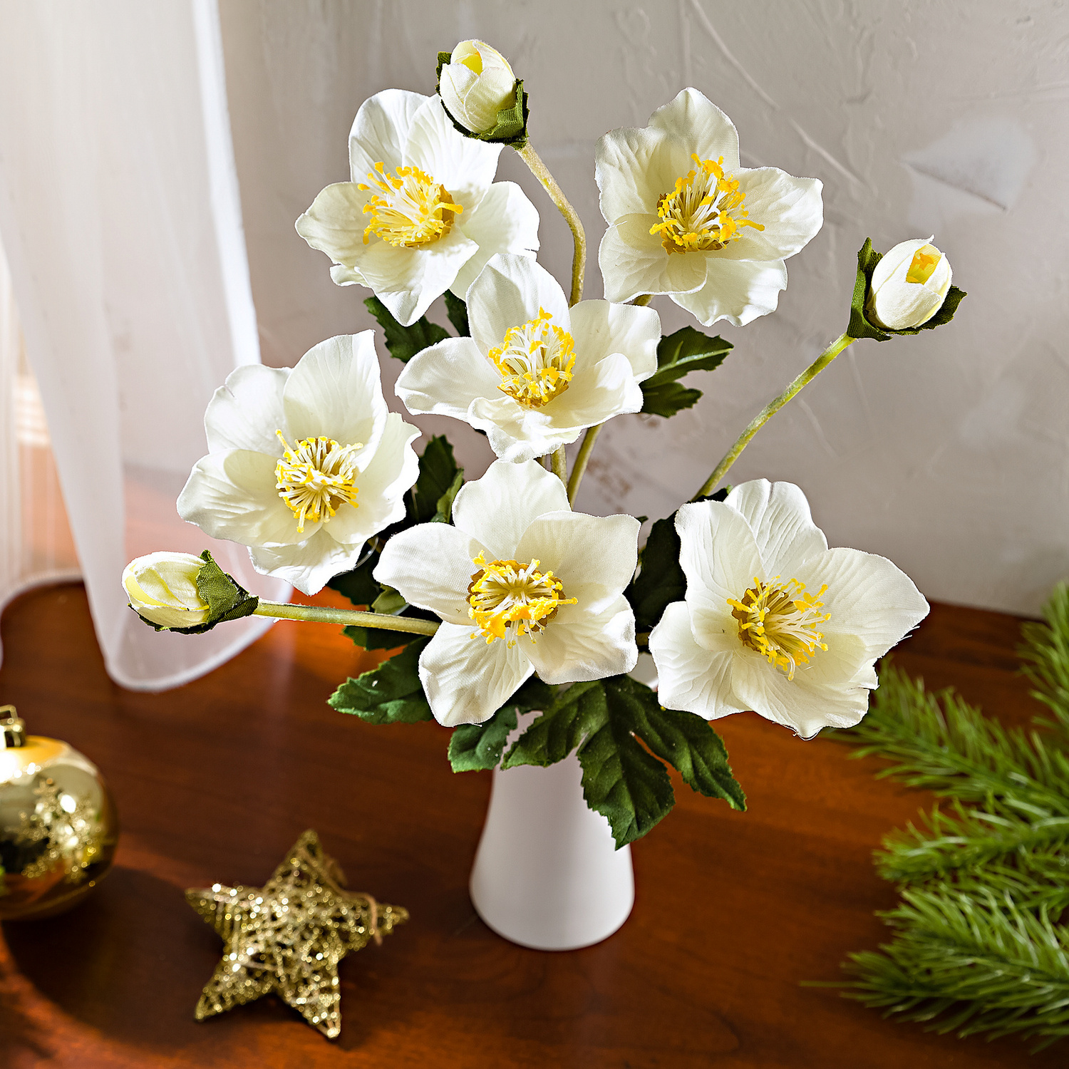 Bouquet de roses de Noël