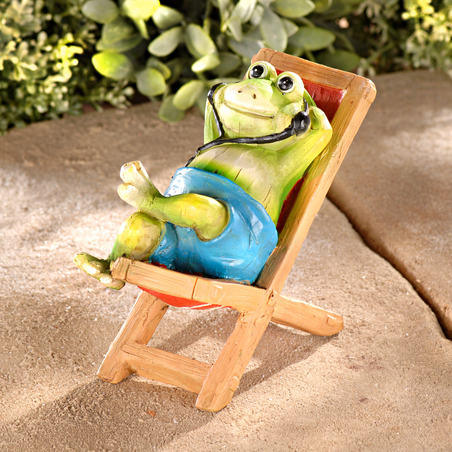 Grenouille dans une chaise longue, Référence: 1873900