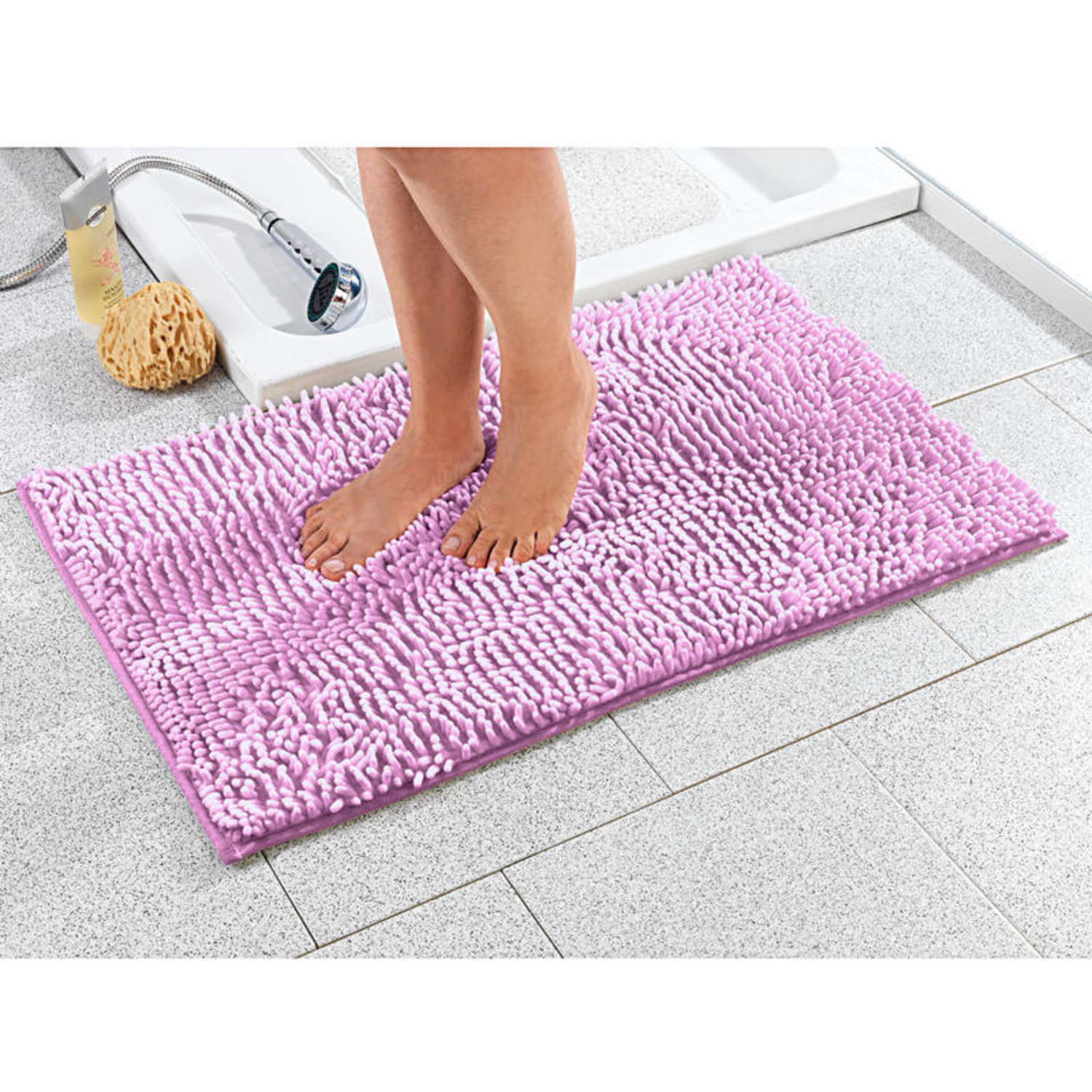 Tapis ultra-doux, lilas