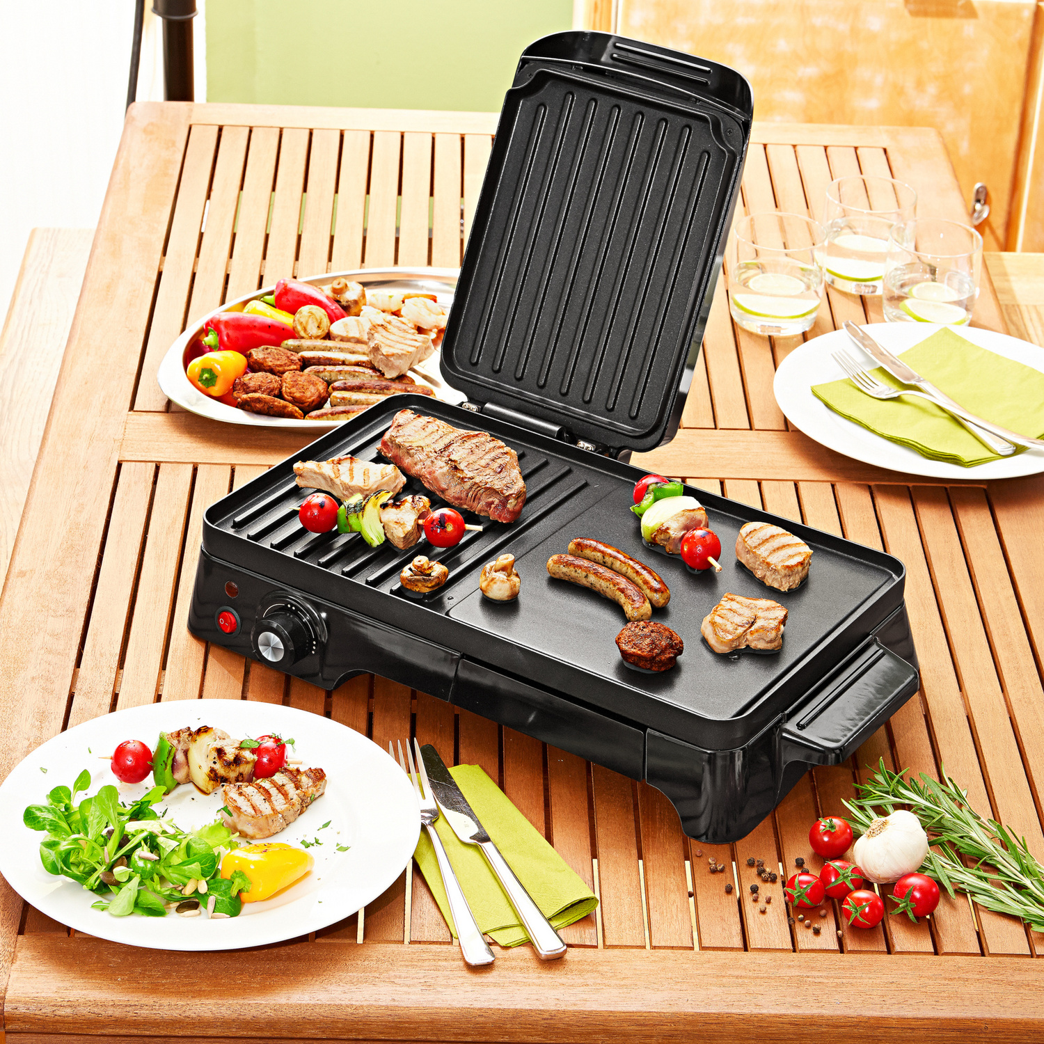 Grill de table 2 en 1, Référence 2488400
