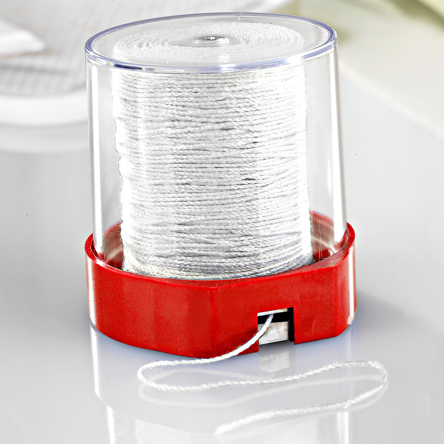 Distributeur + ficelle, rouge