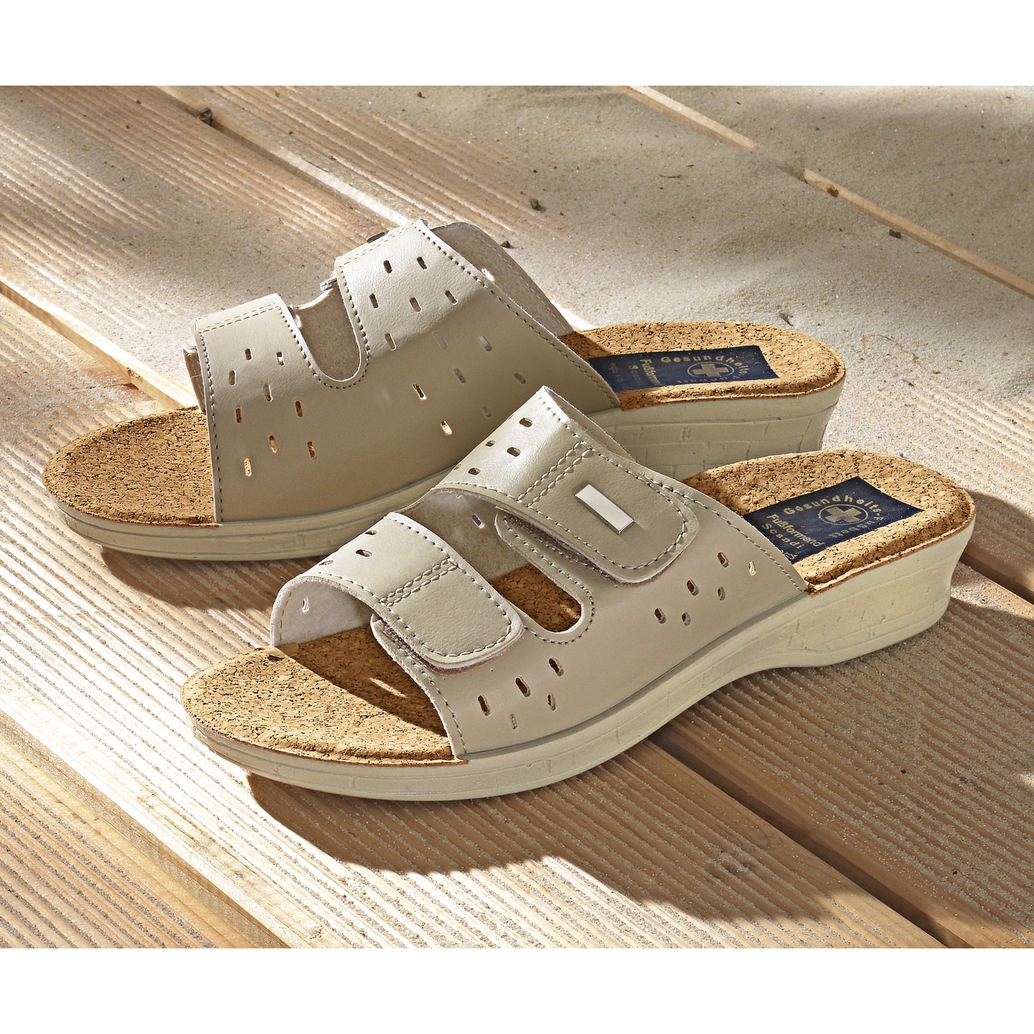 Mules, beige