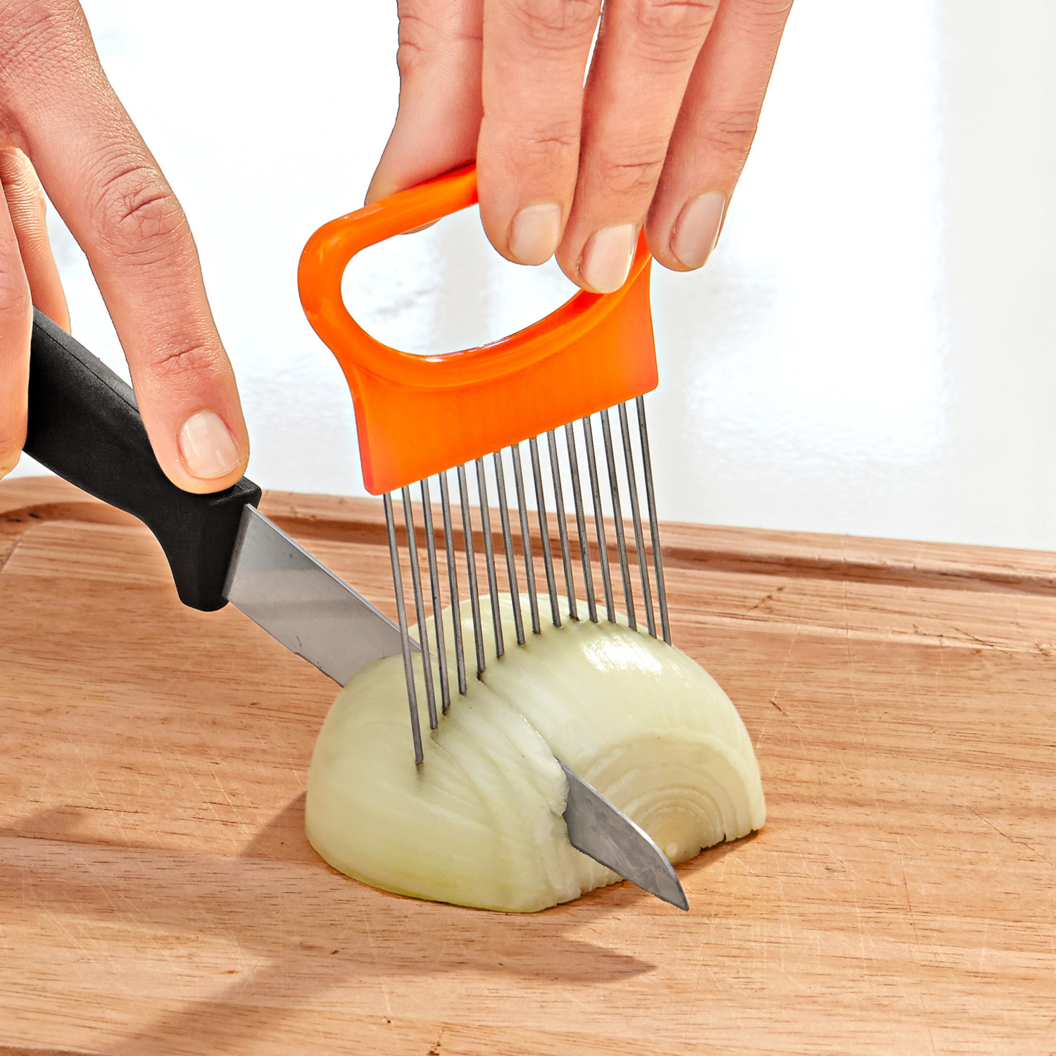 Coupe-oignon, orange