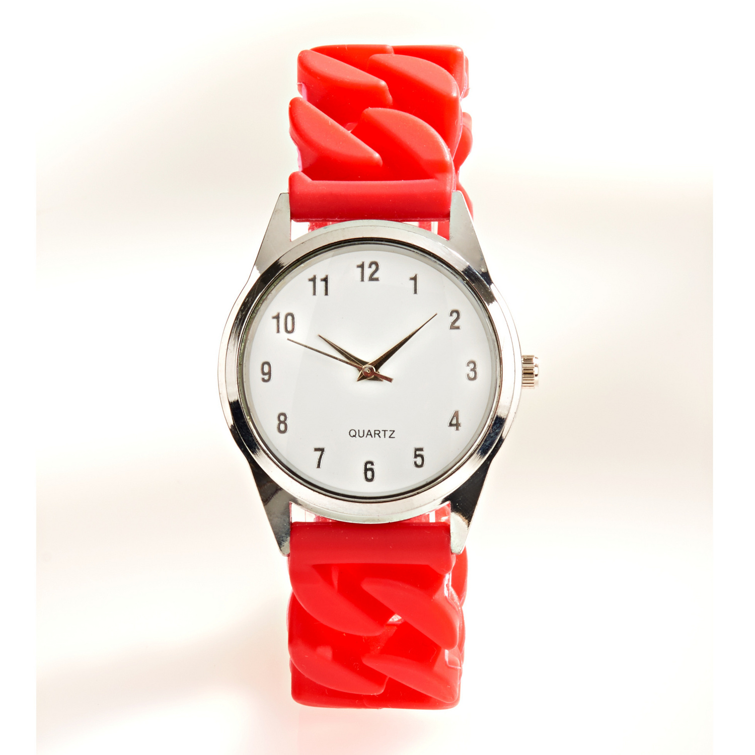 Montre à bracelet stretch, rouge