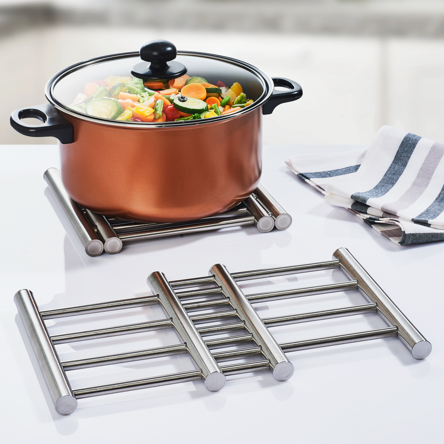 Dessous de plat extensible