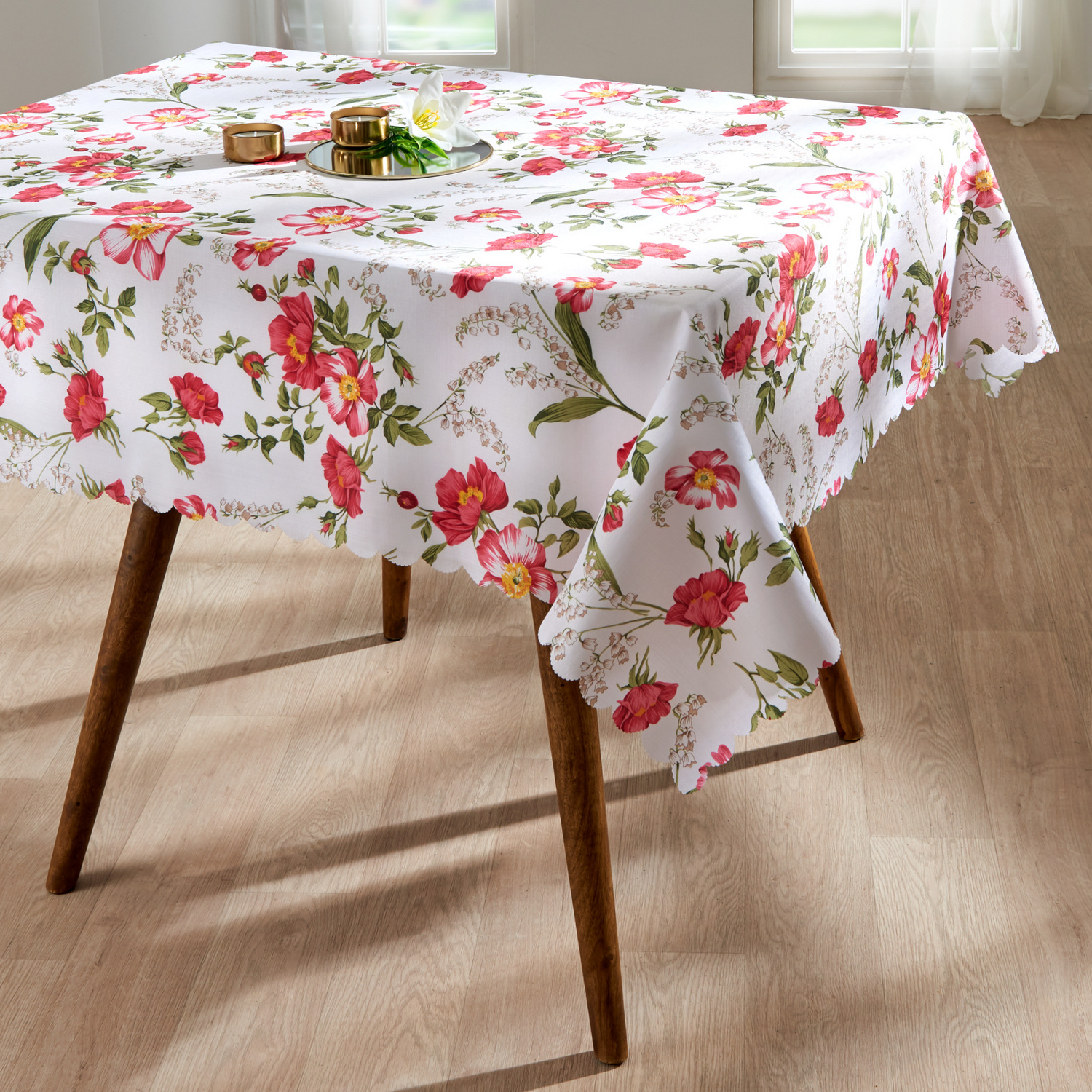 Surnappe Champ de fleurs 130x160cm