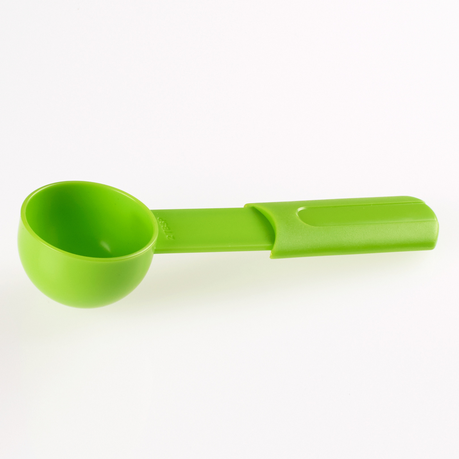 Cuillère à café extensible, vert