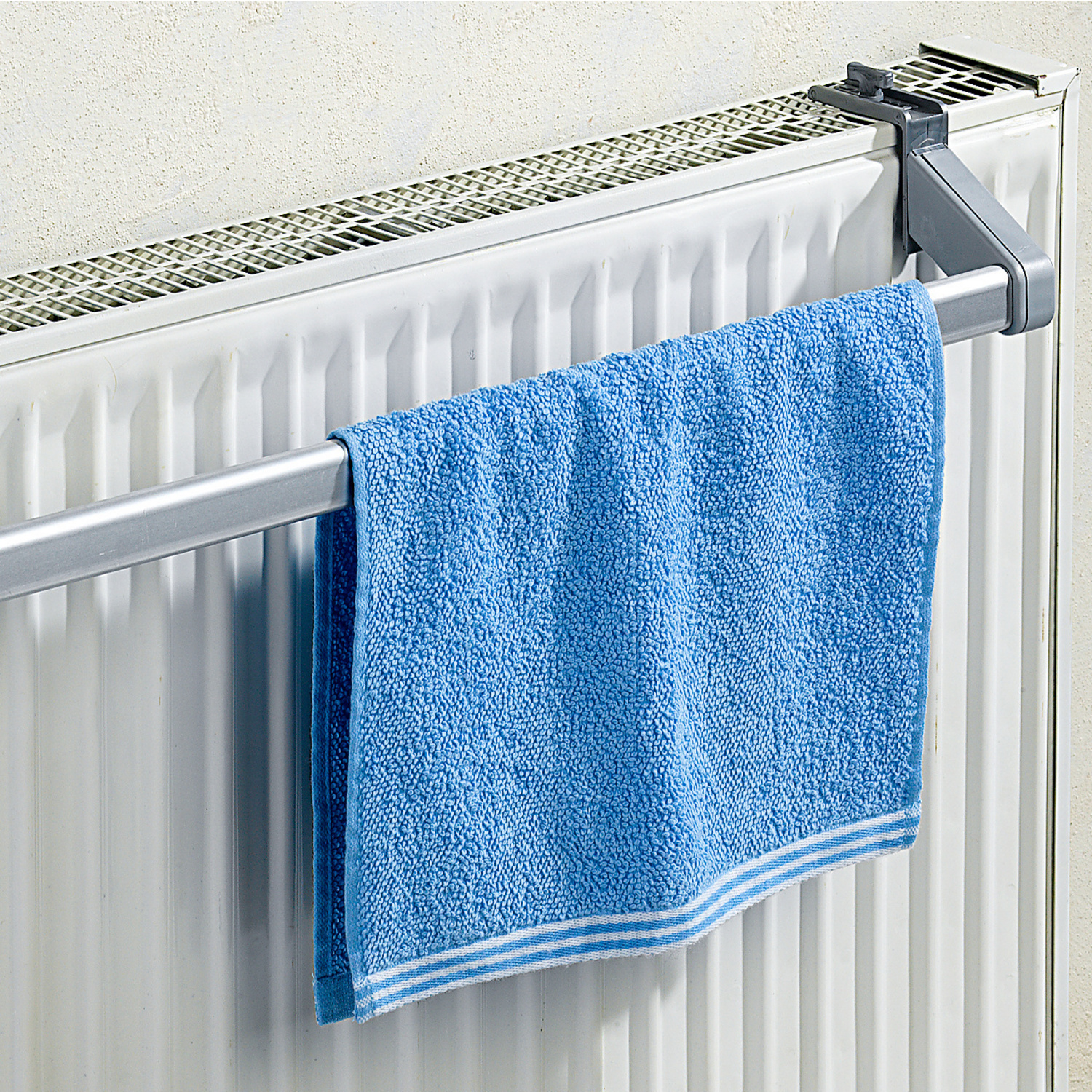 Séchoir à Linge PAGEN Pour Radiateur - Double Rangement, Extensible 60-105cm - Fabriqué En Allemagne