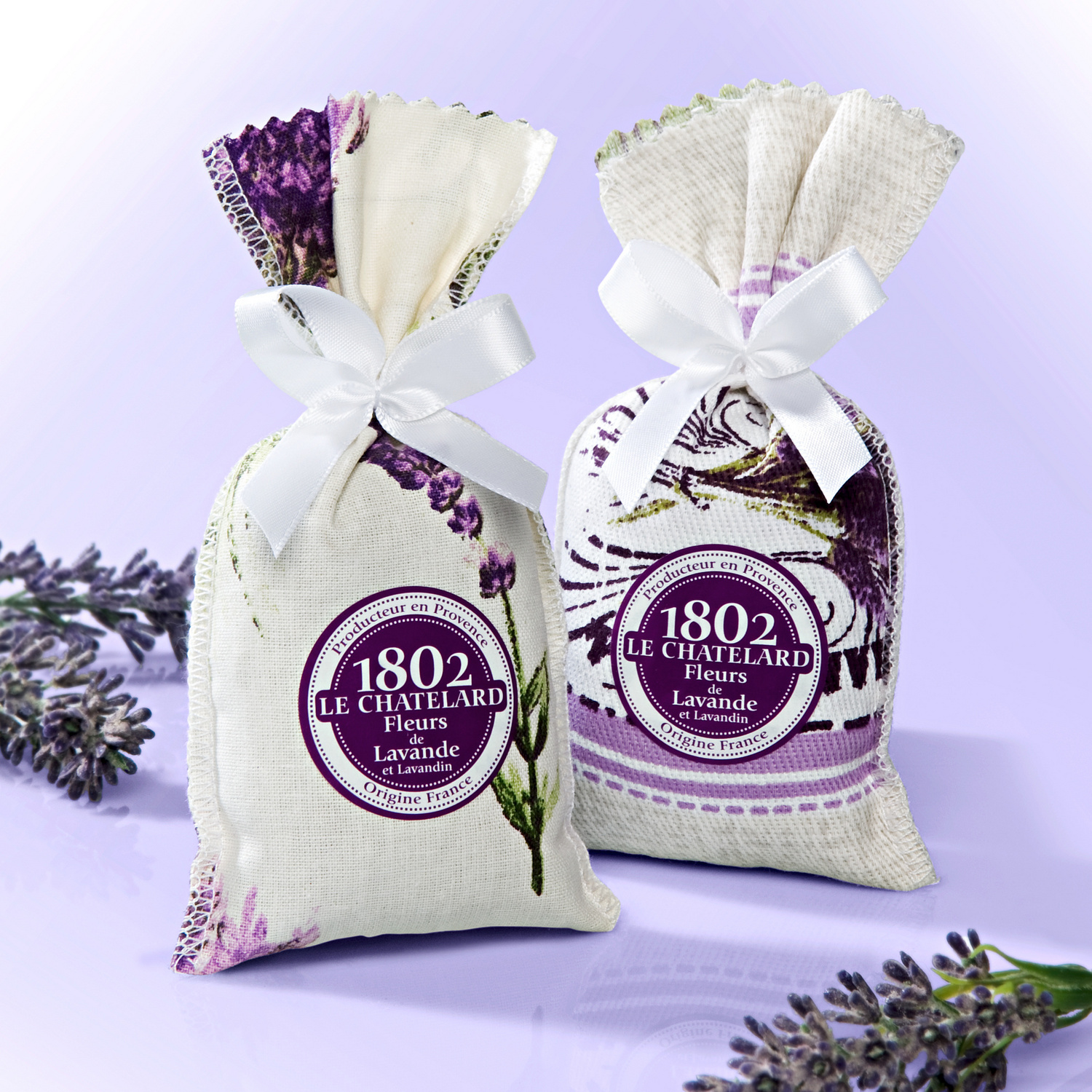 Lot de 2 sachets de lavande, Référence 4351900
