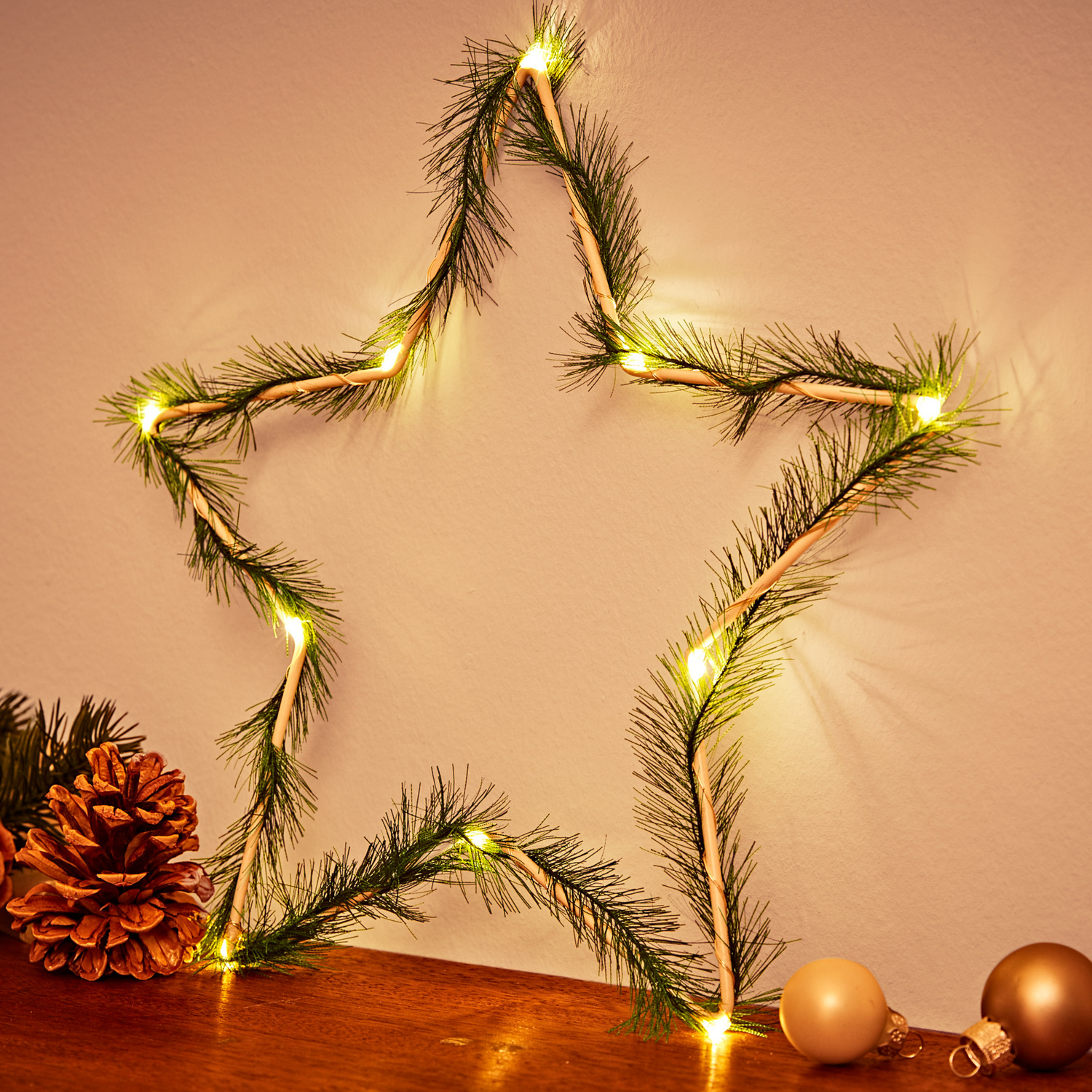 Étoile de sapin LED