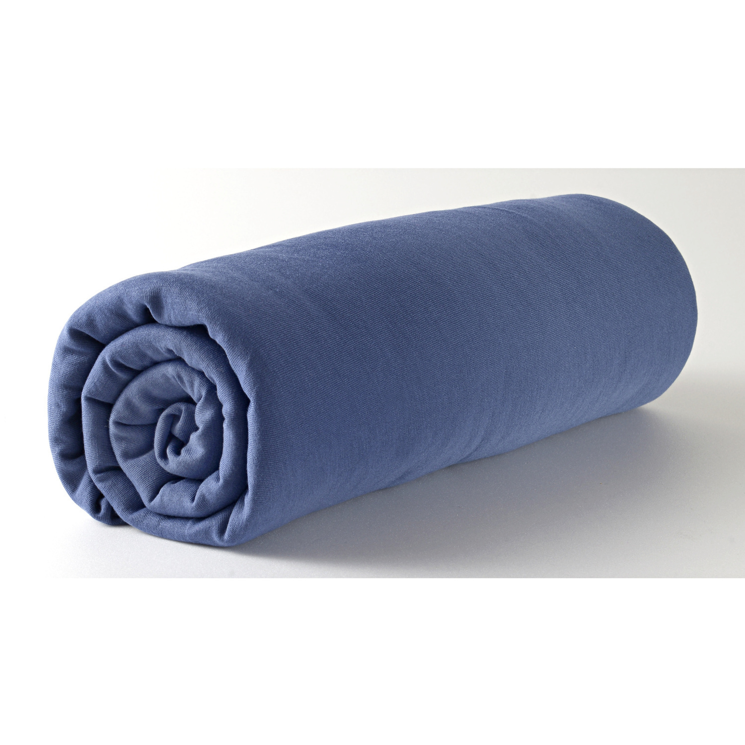 Lot de 2 draps-housses, bleu foncé