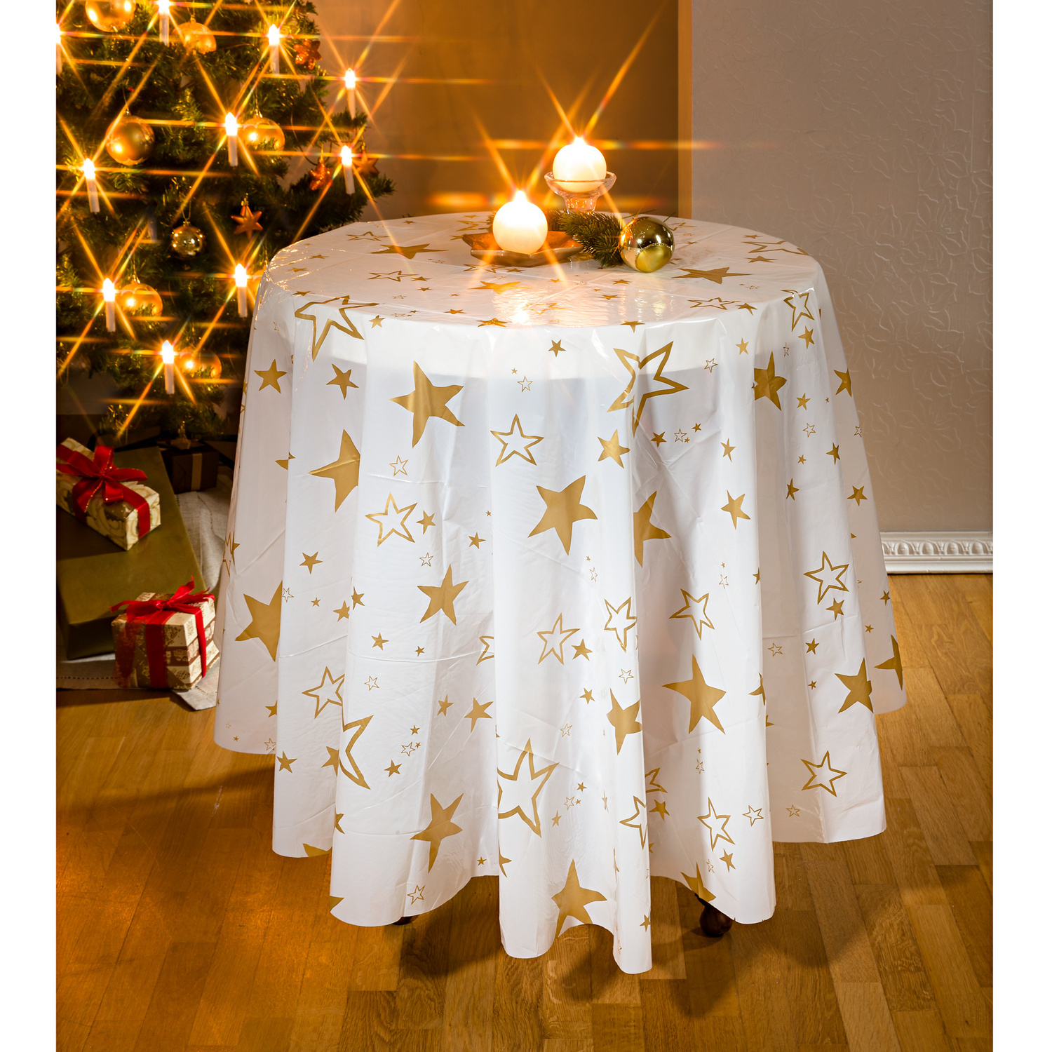 NAPPE DE NOËL 160, BLANC