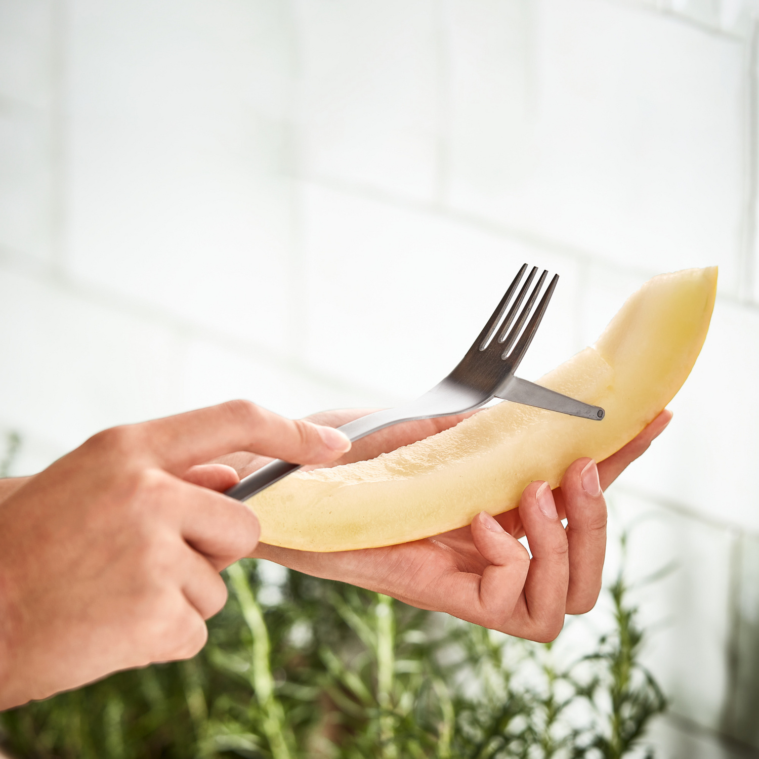 Couteau à fruit avec fourchette