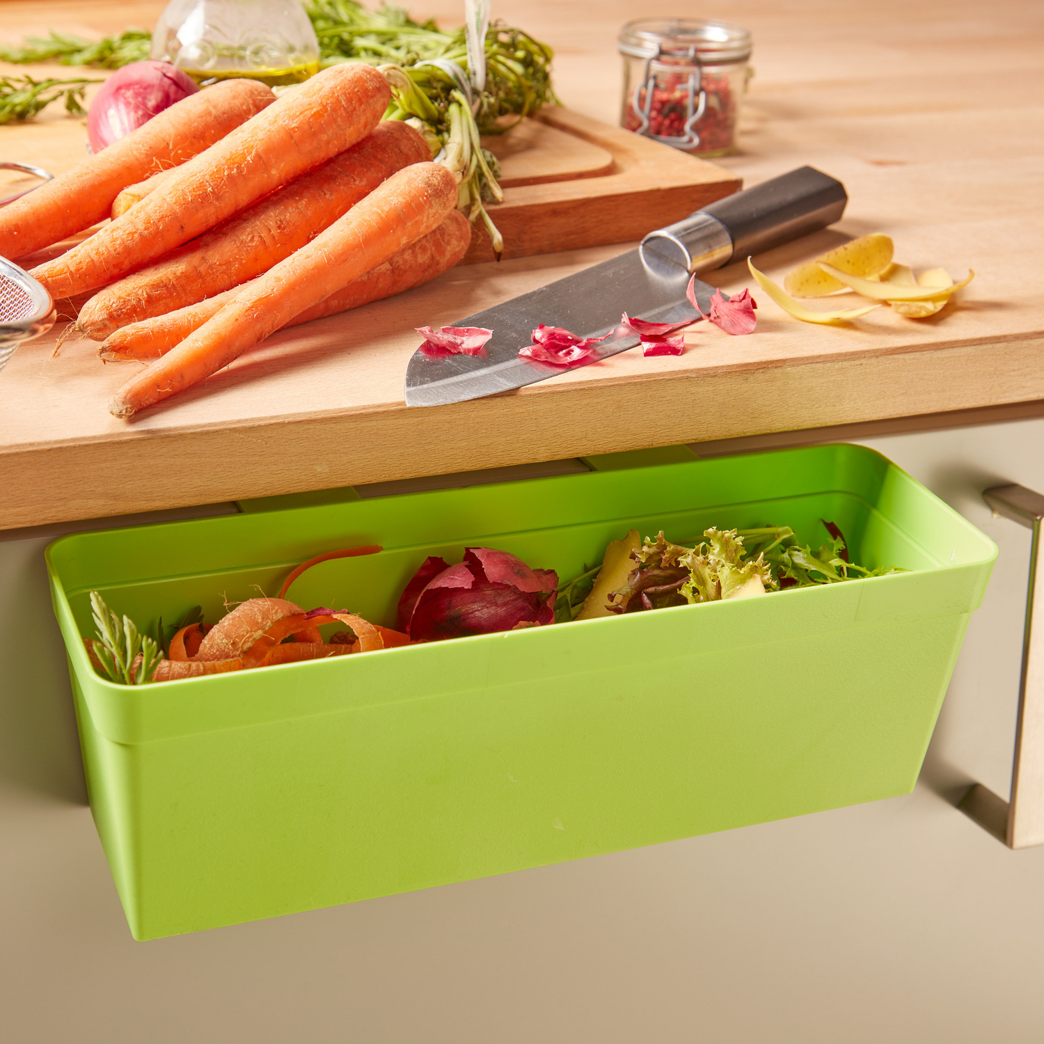 Collecteur de déchets ménagers