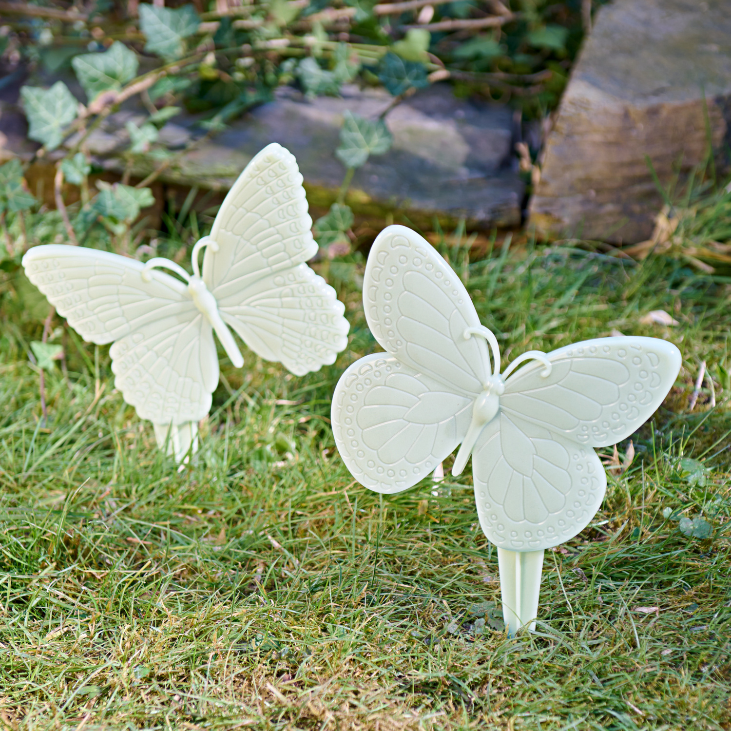 Piquet papillon autoluminescent