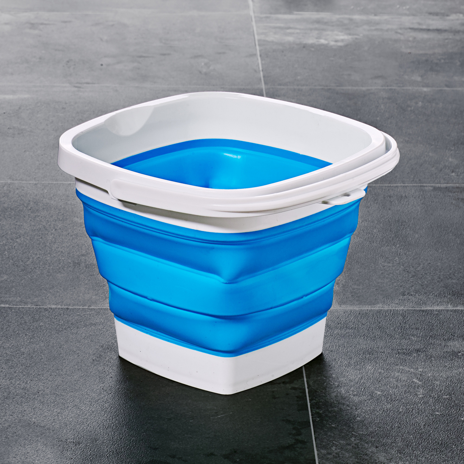 Seau pliable Clarsen, aqua