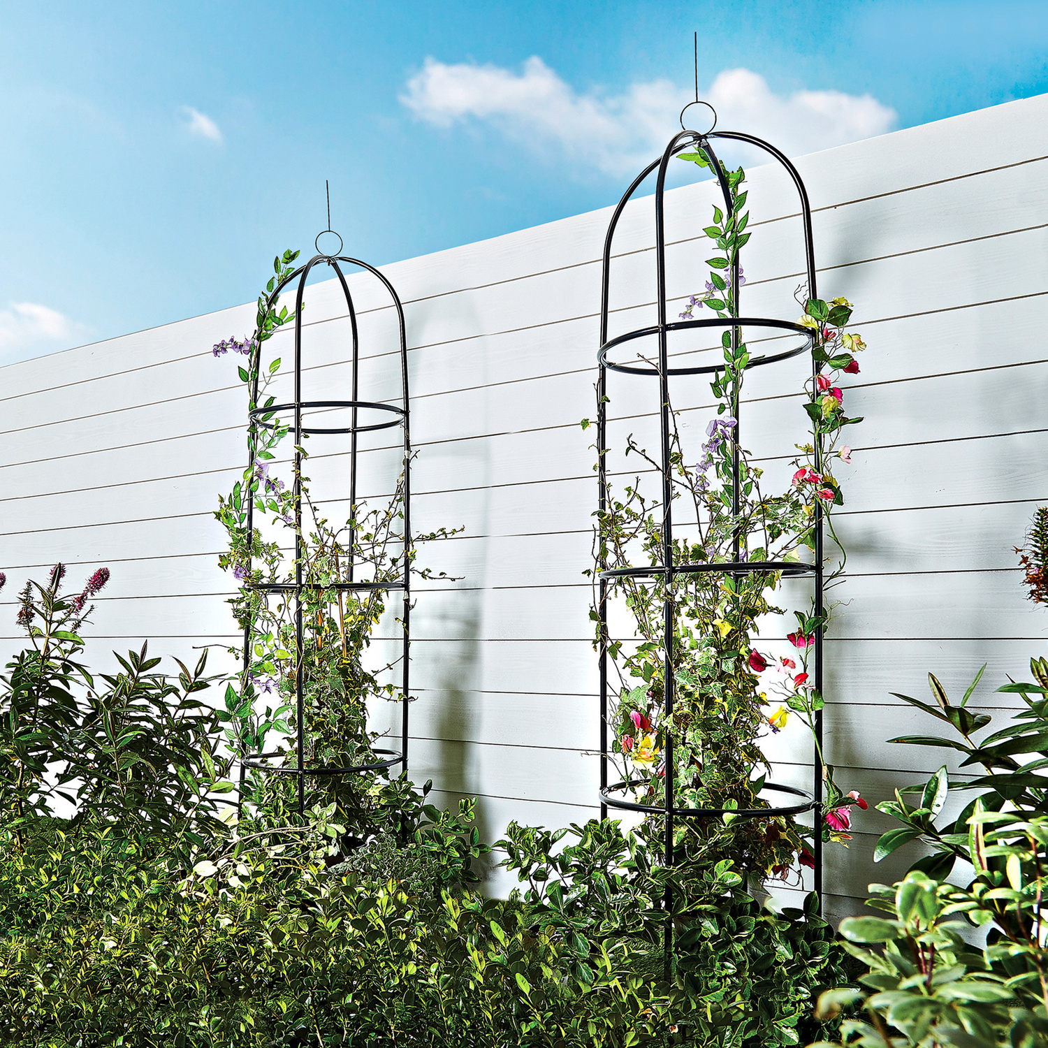 Lot de 2 obélisques pour jardin Gainsborough