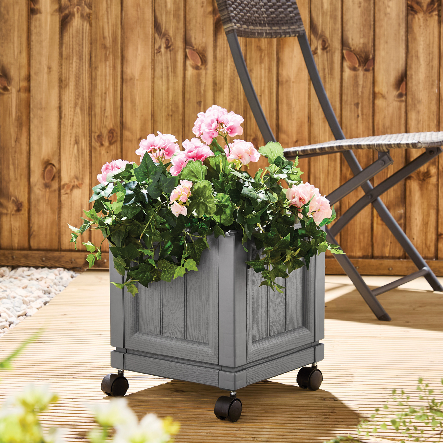 Bac à plantes sur roulettes Gainsborough