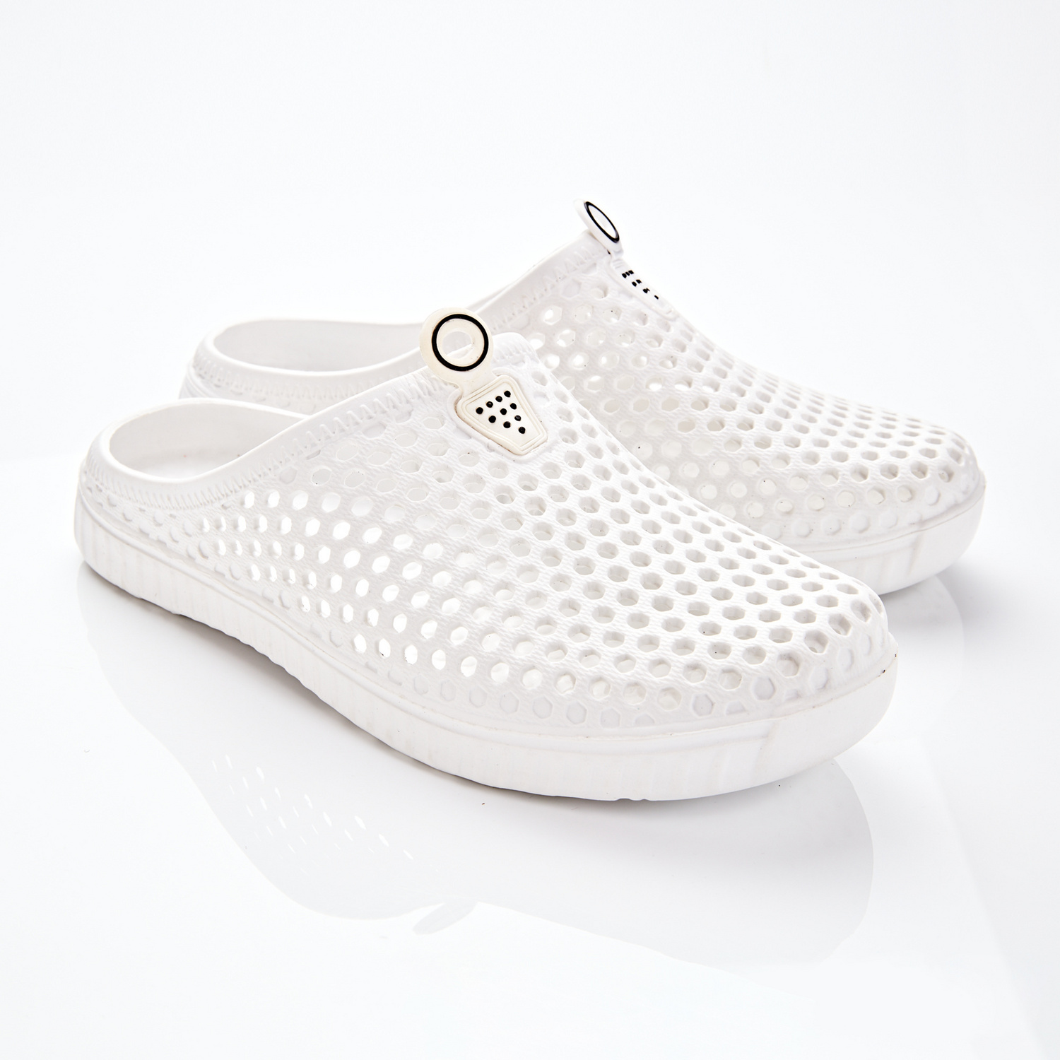 Sabots, blanc