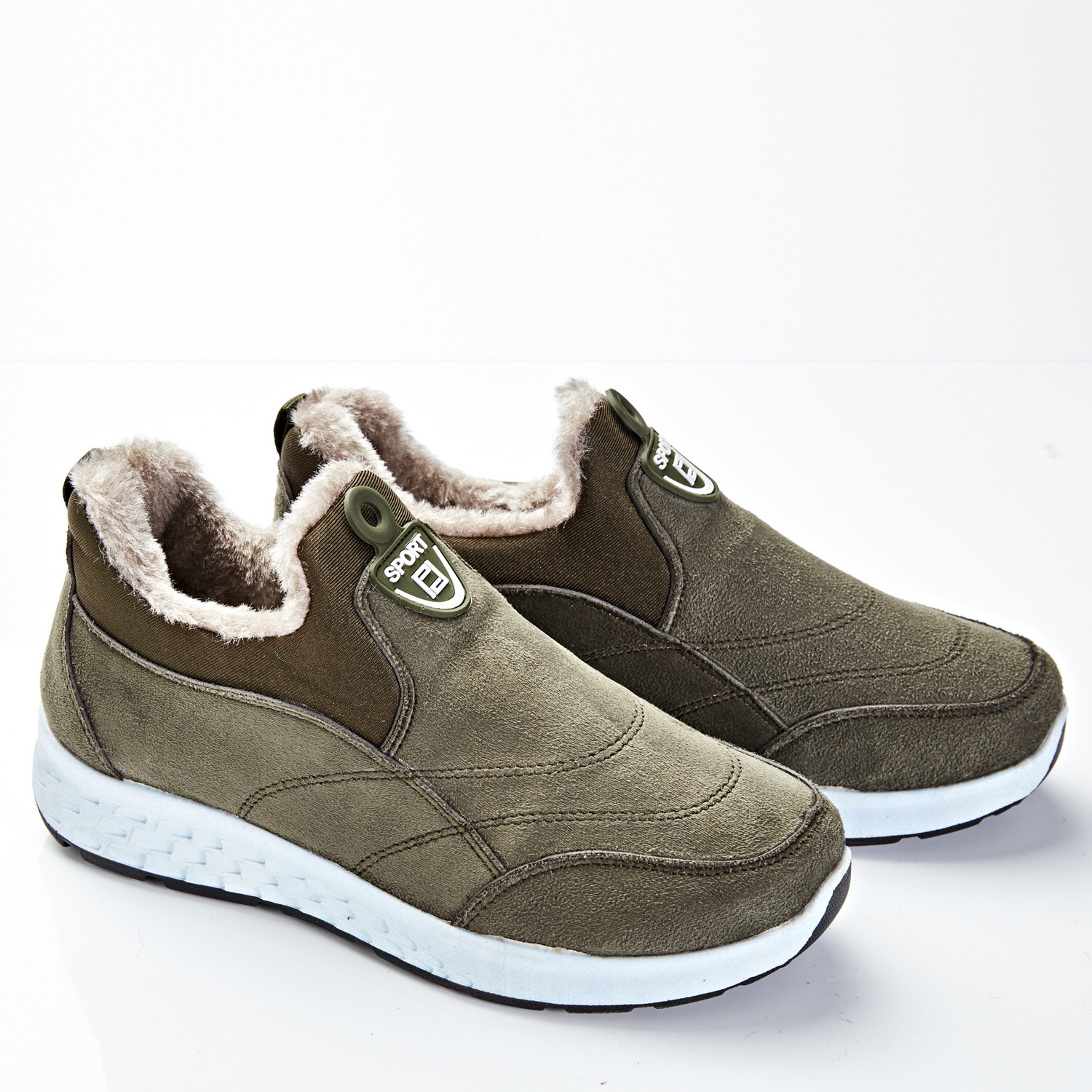 Chaussures, kaki
