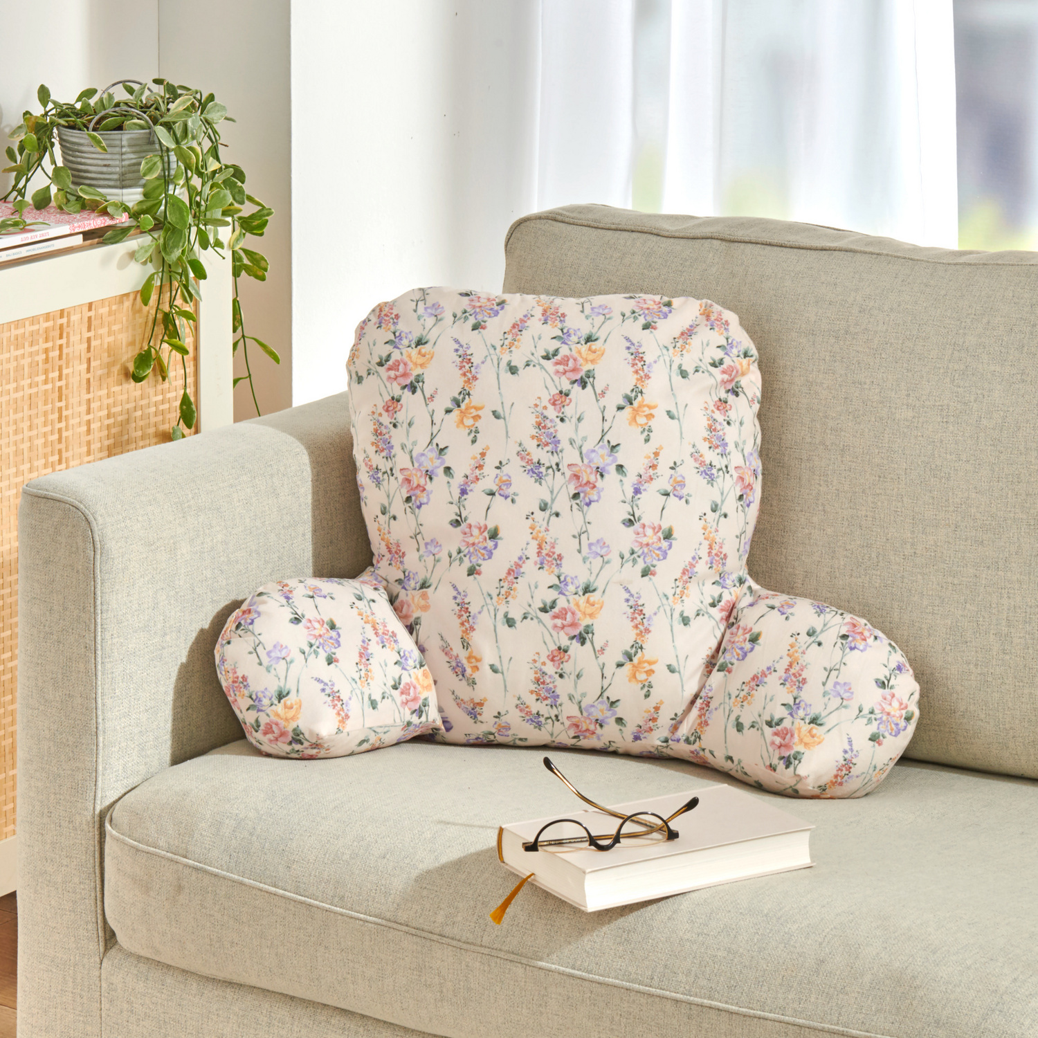 Coussin lombaire floral Eldo