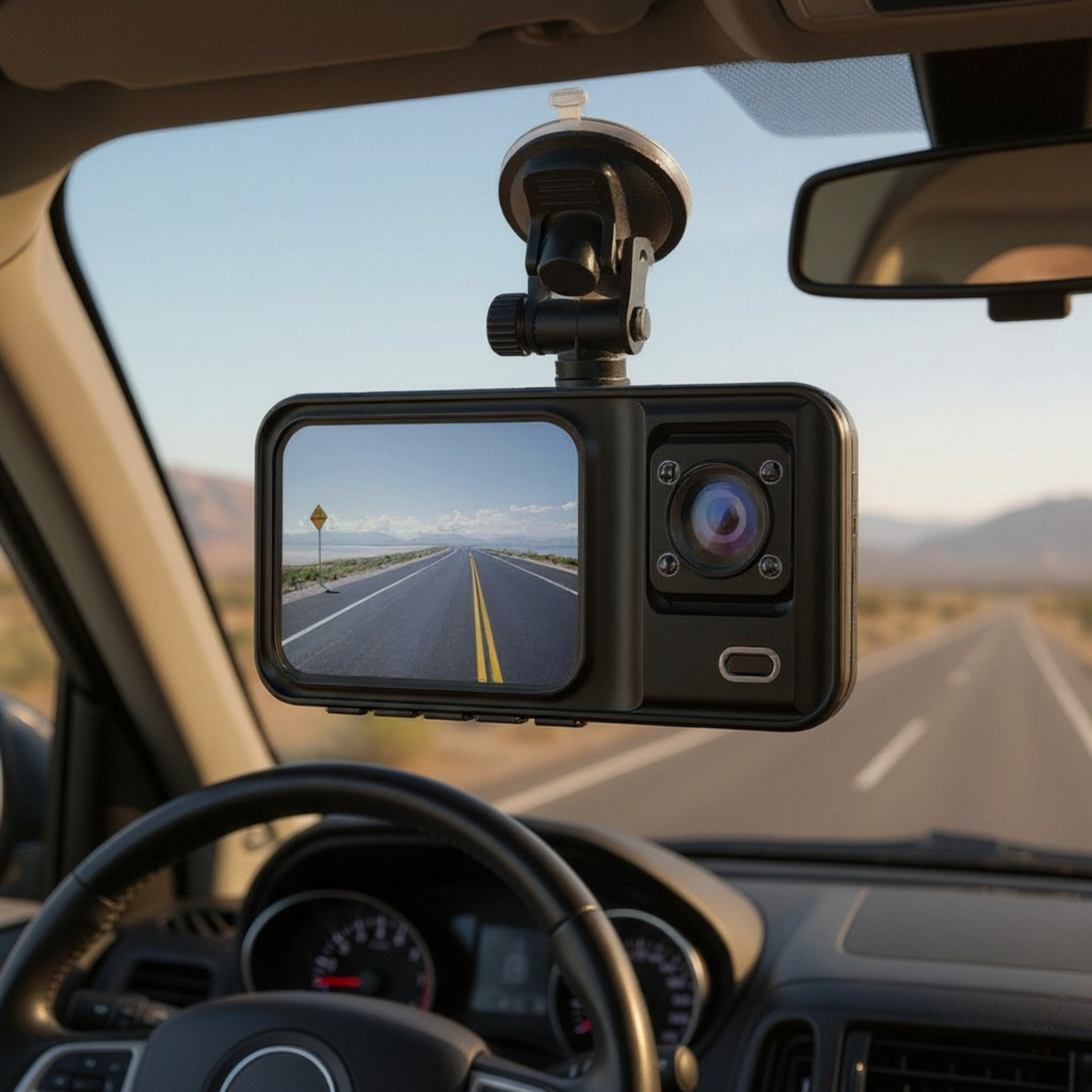 Caméra Dashcam double pour voiture CCT-2500 Denver